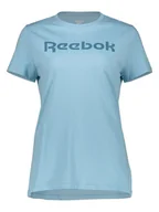 Koszulki i topy damskie - Reebok Koszulka w kolorze błękitnym - miniaturka - grafika 1
