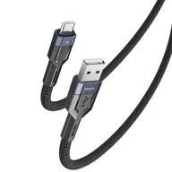 Kable USB - Yesido Kabel CA106 18W USB-Type-C 1.2m 2A, BLACK / CZARNY - miniaturka - grafika 1
