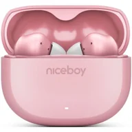 Słuchawki - NICEBOY Pins 4 ANC Różowy - miniaturka - grafika 1