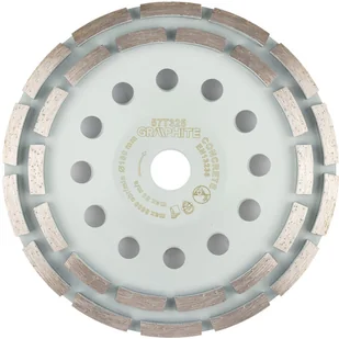 Graphite Tarcza diamentowa szlifierska, 2 segmenty, 180 x 22.2 mm, na sucho - Tarcze do pił - miniaturka - grafika 1