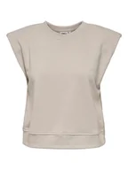 Bluzy damskie - ONLY Bluza w kolorze beżowym - miniaturka - grafika 1