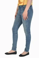 Spodnie damskie - WRANGLER SKINNY OUT RUNNER JEANSY DAMSKIE - miniaturka - grafika 1