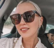 Okulary przeciwsłoneczne - Damskie okulary polaryzacyjne duże - miniaturka - grafika 1