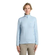 Kurtki damskie - Polar damski Jack Wolfskin KOLBENBERG FZ W ice blue - XS - miniaturka - grafika 1
