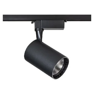 DPM SOLID Reflektor szynowy LED 10 W 820 lm barwa zimna czarny STR-10W-B - Lampy pozostałe - miniaturka - grafika 1