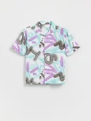 Bluzki dla chłopców - Reserved - Koszula regular fit - wielobarwny - miniaturka - grafika 1