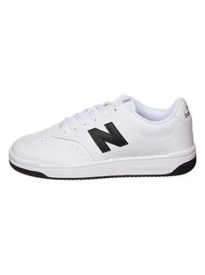 New Balance Skórzane sneakersy "80" w kolorze białym - Trampki damskie - miniaturka - grafika 1