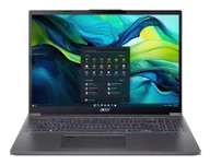 Laptopy - Acer Aspire 16 A16-71M-79HS Intel Core Ultra 7 155H 16" WUXGA+ 16 GB RAM 512 GB SSD Wi-Fi 6 (802.11ax) Windows 11 Home Szary - miniaturka - grafika 1
