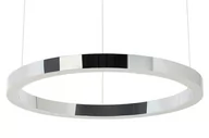 Lampy sufitowe - KingHome Lampa wisząca RING 80 srebrna - LED, stal polerowana JD8169-80.SILVER [12638344] - miniaturka - grafika 1