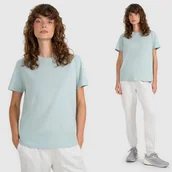 Koszulki i topy damskie - Koszulka Damska 4F T-shirt Regular Gładki Miętowy 4FWAW25TTSHF2970 XL Miętowy - miniaturka - grafika 1