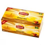 Herbata - Lipton Gold Tea herbata czarna 50 torebek 75g - miniaturka - grafika 1