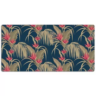 Mata ochronna na biurko Tropikalne Palmy 120x60 cm, Dywanomat - Podkładki na biurko - miniaturka - grafika 1