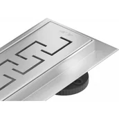 Odpływy liniowe - Mexen Flat M15 odpływ liniowy 60 cm, chrom - 1024060-15 - miniaturka - grafika 1