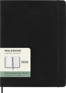Kalendarze - MOLESKINE kalendarz 2026 CZARNY EXTRA LARGE WEEKLY SOFT TYGODNIOWY (19x25) - miniaturka - grafika 1