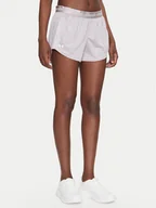 Spodenki damskie - Under Armour Szorty sportowe Tech™ Play Up Shine 1389883 Beżowy Regular Fit - miniaturka - grafika 1