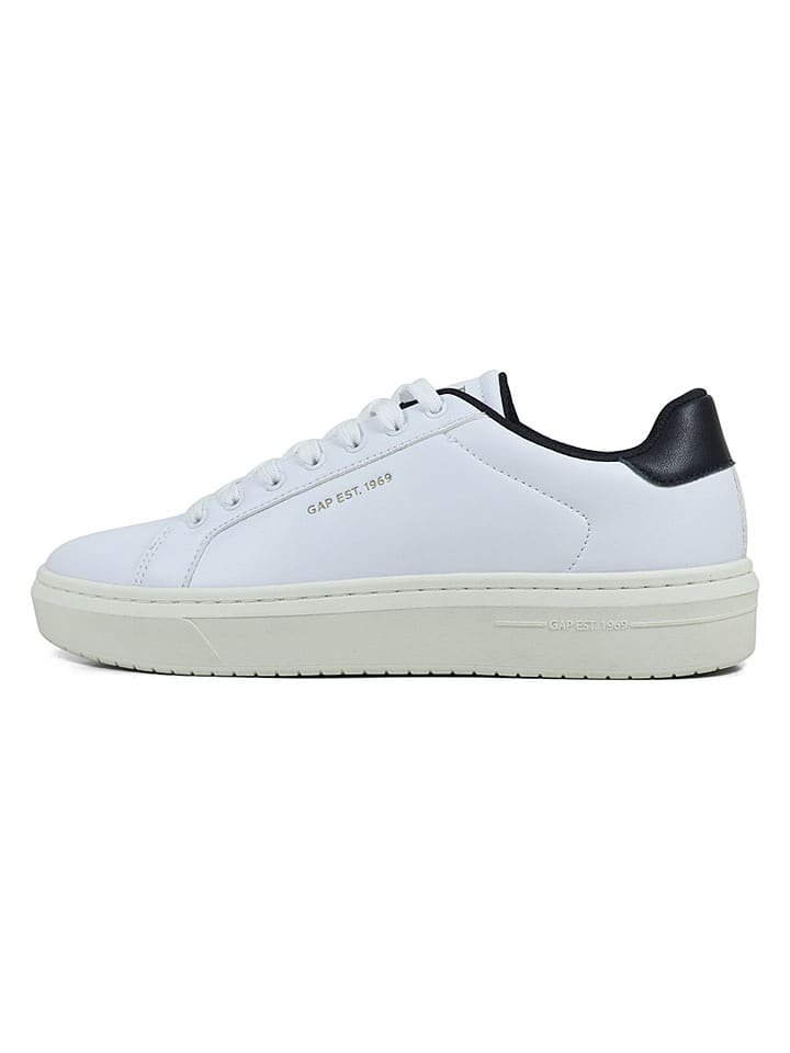 GAP Sneakersy w kolorze białym