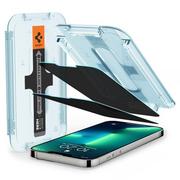 Szkła hartowane na telefon - Spigen 2x Szkło Hartowane Ez Fit do iPhone 13 Pro Max Privacy - miniaturka - grafika 1