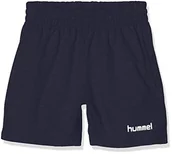 Odzież sportowa dziecięca - Hummel dziecięce szorty hmlGO Kids COTTON BERMUDA, niebieski, 152 - miniaturka - grafika 1