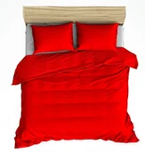 Pościel - pościel kora lux 220x240 + 2 poszewki K 535 czerwona - miniaturka - grafika 1