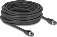 Kable miedziane - Delock DeLOCK network cable RJ-45 Cat.8.1 S/FTP, up to 40 Gbps black, 10 meters - miniaturka - grafika 1