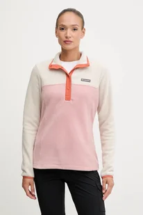 Columbia bluza sportowa Benton Springs kolor beżowy wzorzysta 2085651 - Bluzy damskie - miniaturka - grafika 1