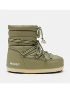 Botki damskie - Moon Boot Botki zimowe "Evx" w kolorze khaki - miniaturka - grafika 1