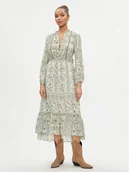 Sukienki - Replay Sukienka letnia W9105.000.74956 Zielony Regular Fit - miniaturka - grafika 1