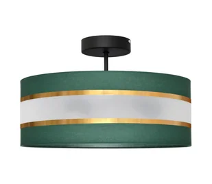 Żyrandol HELEN 3xE27/60W/230V zielony/złoty - Lampy sufitowe - miniaturka - grafika 1