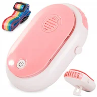 Gadżety USB - Wentylator Wiatrak Na Szyję Wiszący Aromatoterapia - miniaturka - grafika 1
