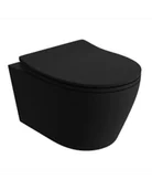 Miski WC - Lavita Miska wisząca WC Praia Black 5900378335207 - miniaturka - grafika 1