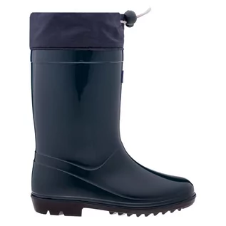 Buty dla dziewczynek - Kalosze Bejo Kai Wellies Jr 92800432333 granatowe - grafika 1