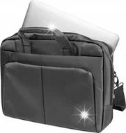 Torby na laptopy - Torba na laptopa Natec Gazelle 15,6-16 grafitowa uchwyt do walizki 2 komory - miniaturka - grafika 1