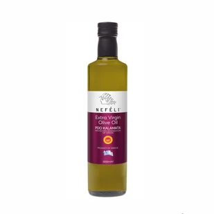 Grecka oliwa z oliwek extra vergine kalamata pdo 0,5 l nefeli - Zdrowa żywność - miniaturka - grafika 1