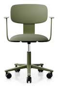 Fotele i krzesła biurowe - HÅG Tion 2140 fotel obrotowy zielony - miniaturka - grafika 1