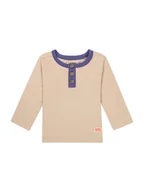 Kaftaniki dla niemowląt - Noppies Koszulka "Olivehurst" w kolorze beżowym - miniaturka - grafika 1