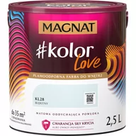 Farby wewnętrzne - Farba #Kolor Love KL28 błękitny 2,5 l Magnat - miniaturka - grafika 1