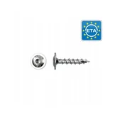 Wkręty - Wkręty konstrukcyjne, do drewna TALERZOWE 8x40 mm, STAL NIERDZEWNA A2 50szt - miniaturka - grafika 1