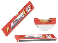 Poziomice, łaty, miary - Cimco  Poziomica Cimco 211542 Długość 25 cm do szafy rozdzielczej - miniaturka - grafika 1