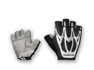 Rękawiczki rowerowe - Rękawiczki rowerowe na rower bez palców L RockBros S227BK-L - miniaturka - grafika 1