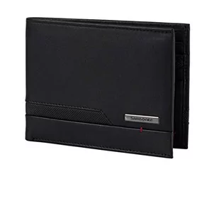 Samsonite Pro-DLX 5 SLG Billfold, rozmiar uniwersalny, Czarny, Jeden rozmiar, Portfel poziomy: 13 x 1 x 9,7 cm - Portfele - miniaturka - grafika 1