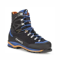 Buty trekkingowe męskie - Męskie buty górskie Aku HAYATSUKI GTX blue/orange - 44,5 - miniaturka - grafika 1
