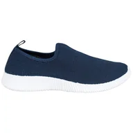 Slip on damskie - SHELOVET Sportowe Buty Slip On niebieskie - ButyModne - miniaturka - grafika 1
