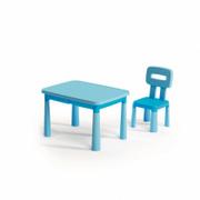 Stoliki dla dzieci - Stolik z krzesłem niebieski Tupiko - miniaturka - grafika 1