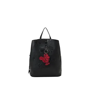 Desigual Women's Back_All Mickey 23_Sumy 2000 Black, One Size, czarny, jeden rozmiar - Torebki damskie - miniaturka - grafika 1