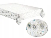 Zabawki kreatywne - Obrus papierowy 120x180 '' Złote i turkusowe gwiazdki '' / 1 sztuka - miniaturka - grafika 1