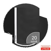 Teczki i skoroszyty - Biurfol SKOROSZYT A4 PP ZAWIESZKOWY : Kolor - Czarny 15968 - miniaturka - grafika 1