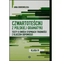 Czwartoteściki z polskiej gramatyki. - Anna Dobrowolska - Podręczniki dla szkół podstawowych - miniaturka - grafika 1