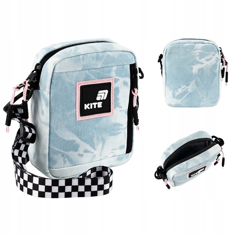 Torba crossbody torebka na ramię dla dziewczynek niebieska jeans Kite