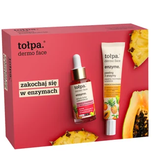 Tołpa zestaw Dermo Enzyme: Peeling 3 Enzymy 40ml + Serum-killer zaskórników 30ml - Zestawy kosmetyków damskich - miniaturka - grafika 1