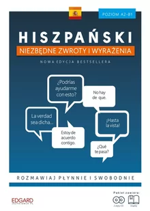 Edgard Hiszpański niezbędne zwroty i wyrażenia - Piętak Bogumiła - Książki do nauki języka hiszpańskiego - miniaturka - grafika 1